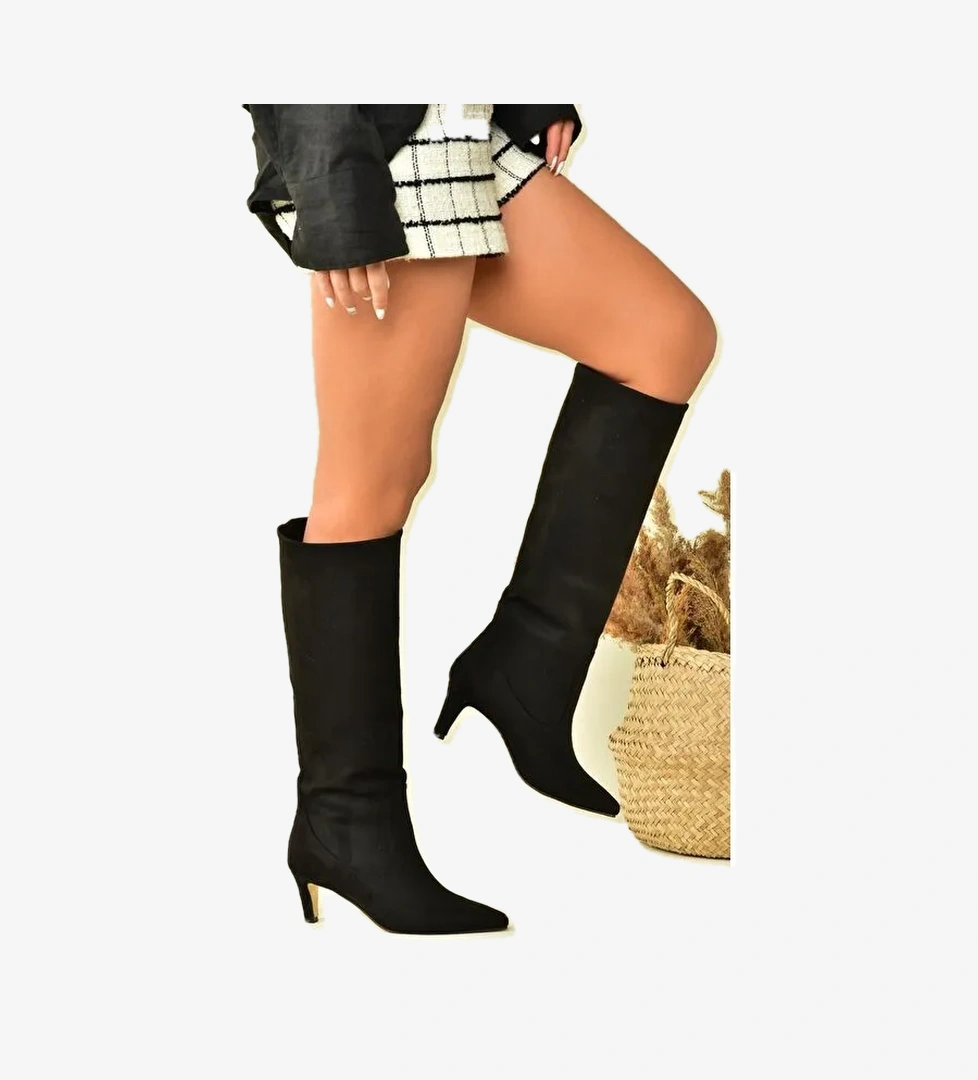 L8828704 Siyah Kadın Çizme