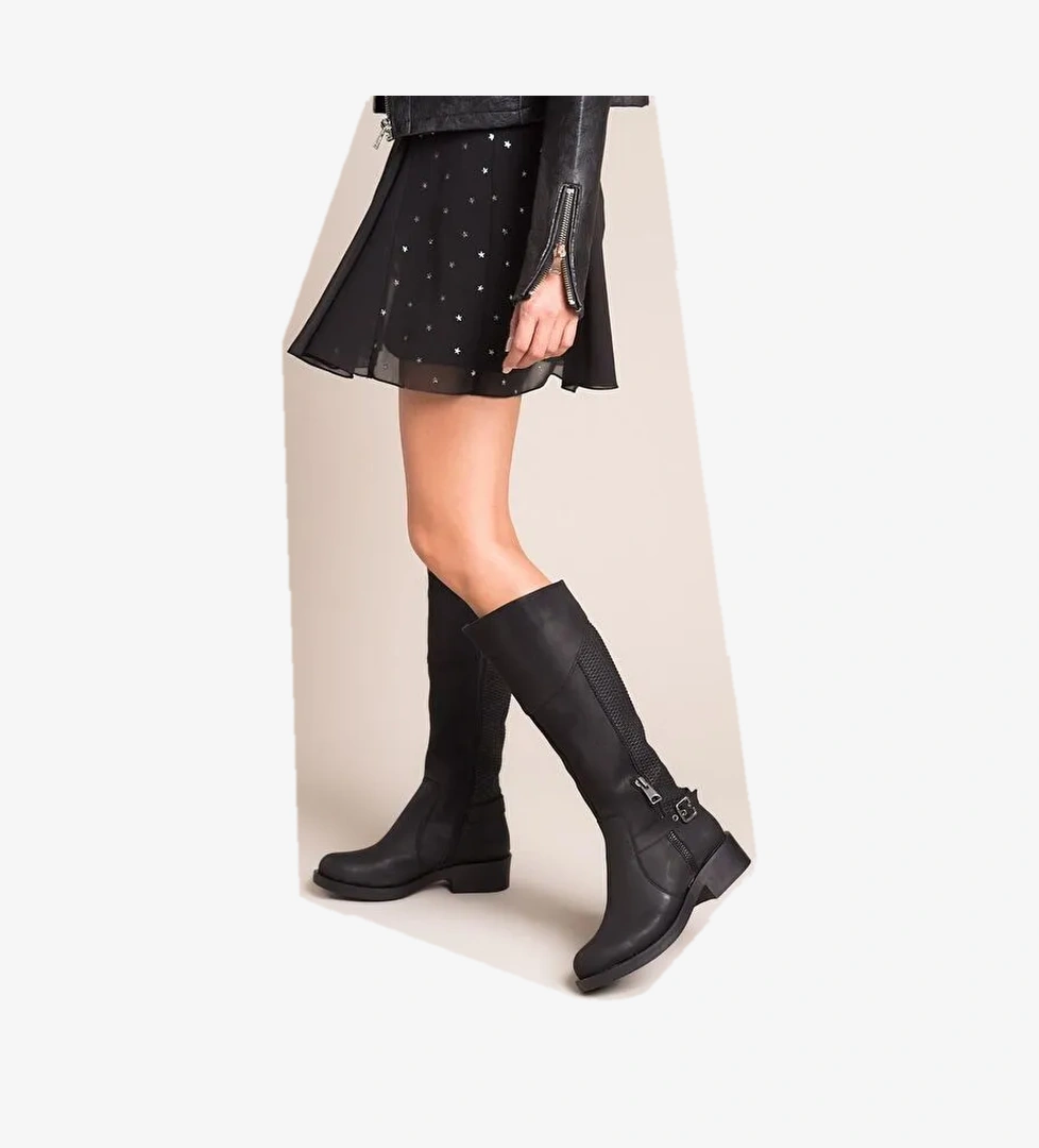 C674270109 Siyah Kadın Çizme