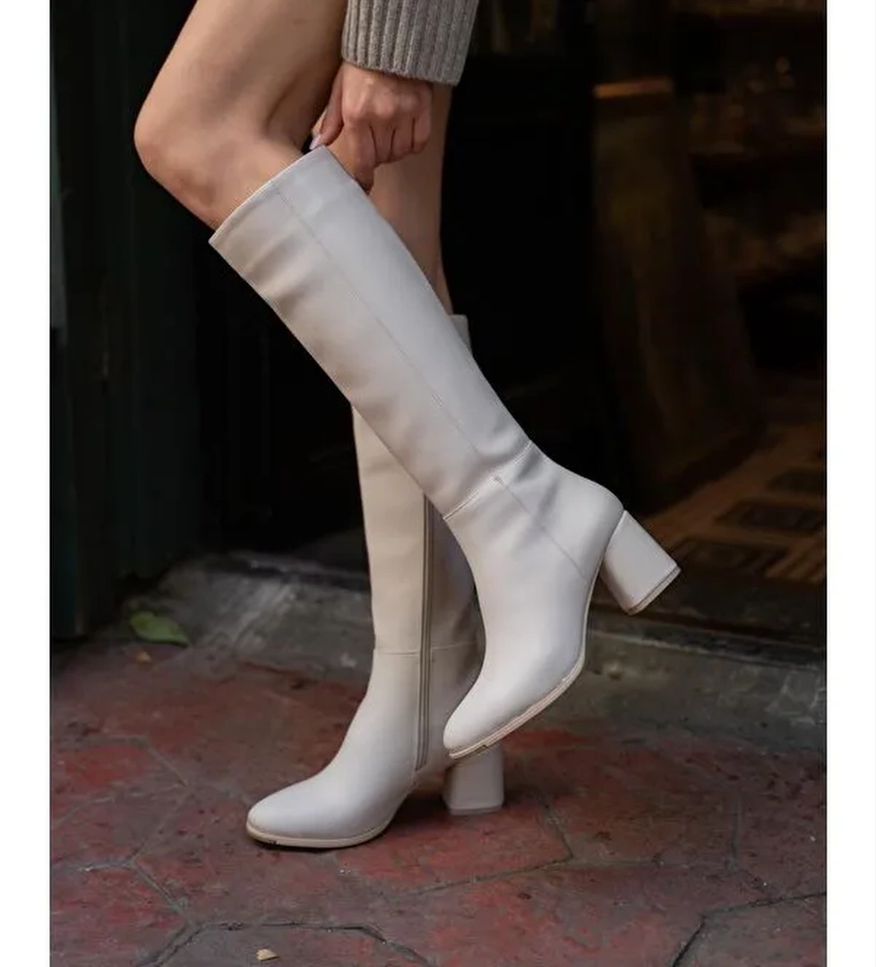 Çizme Bej - Görsel 1