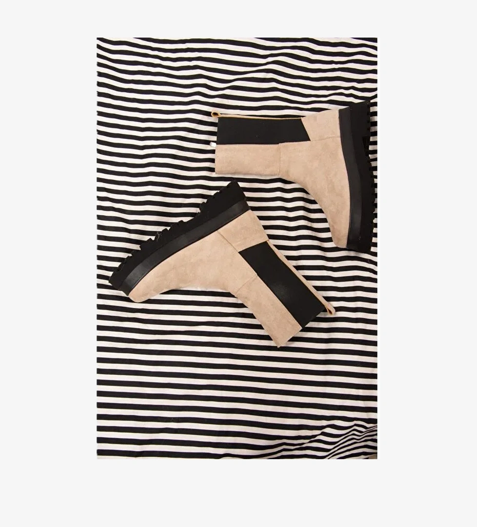 J267063102 Bej Kadın Bot