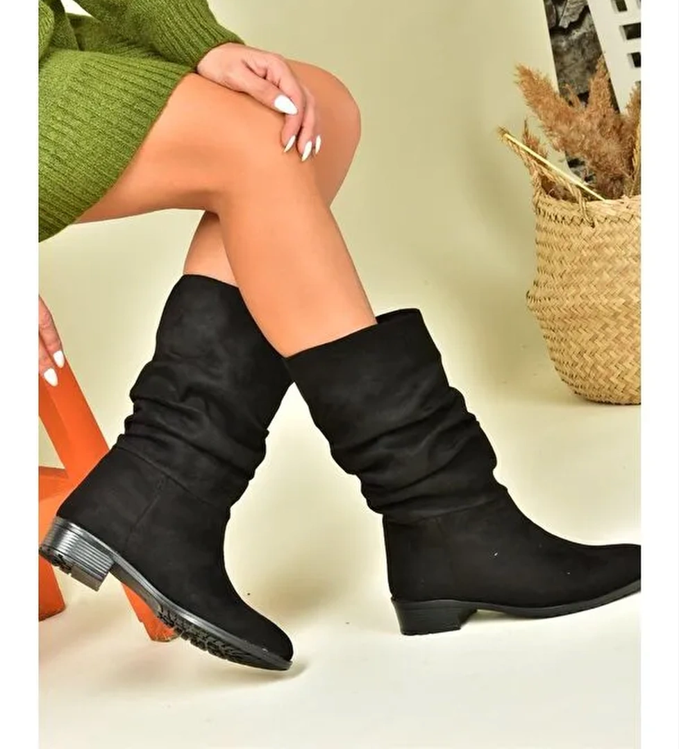 N7266021 Siyah Kadın Çizme