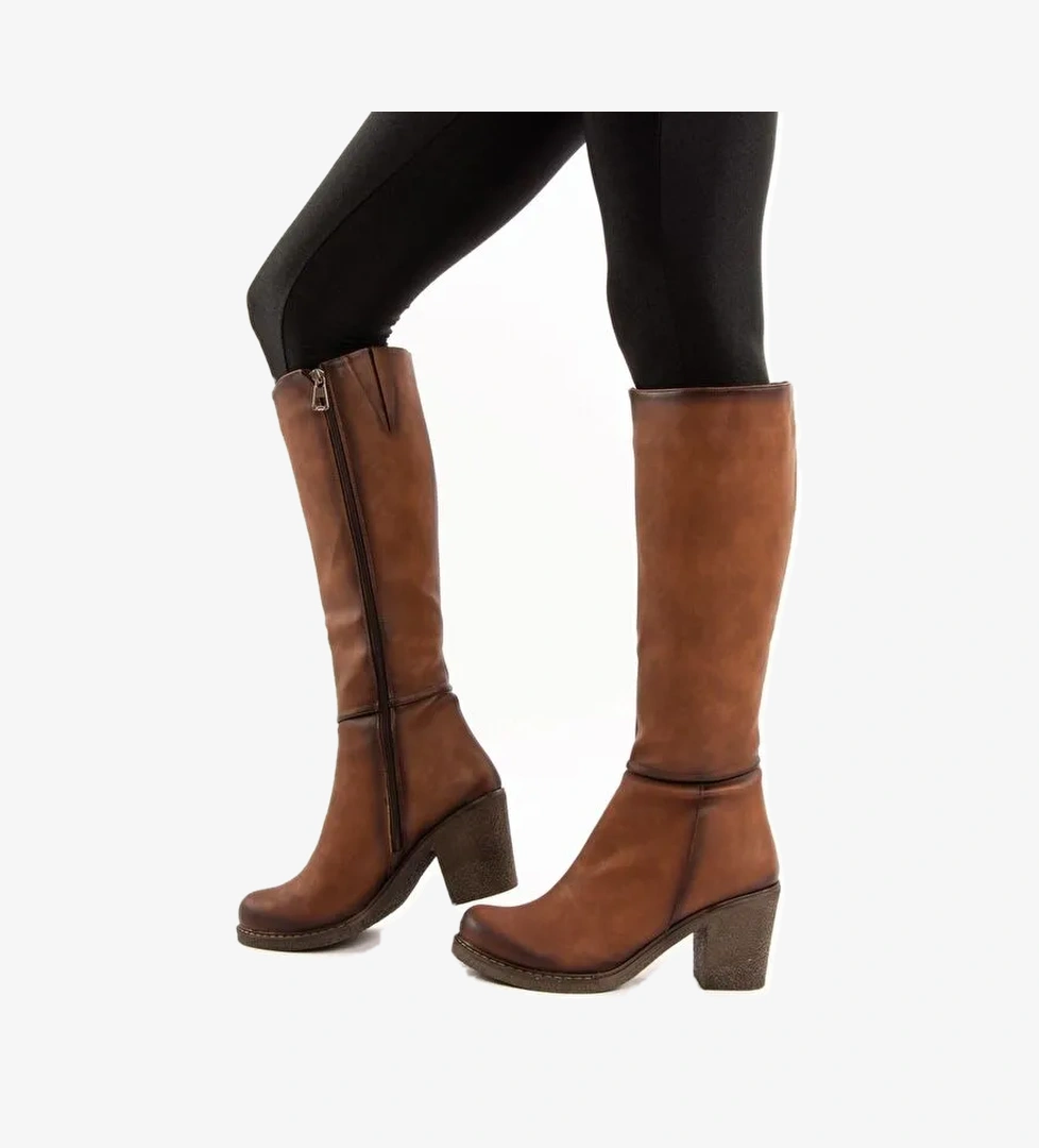 C674250309 Taba Kadın Çizme