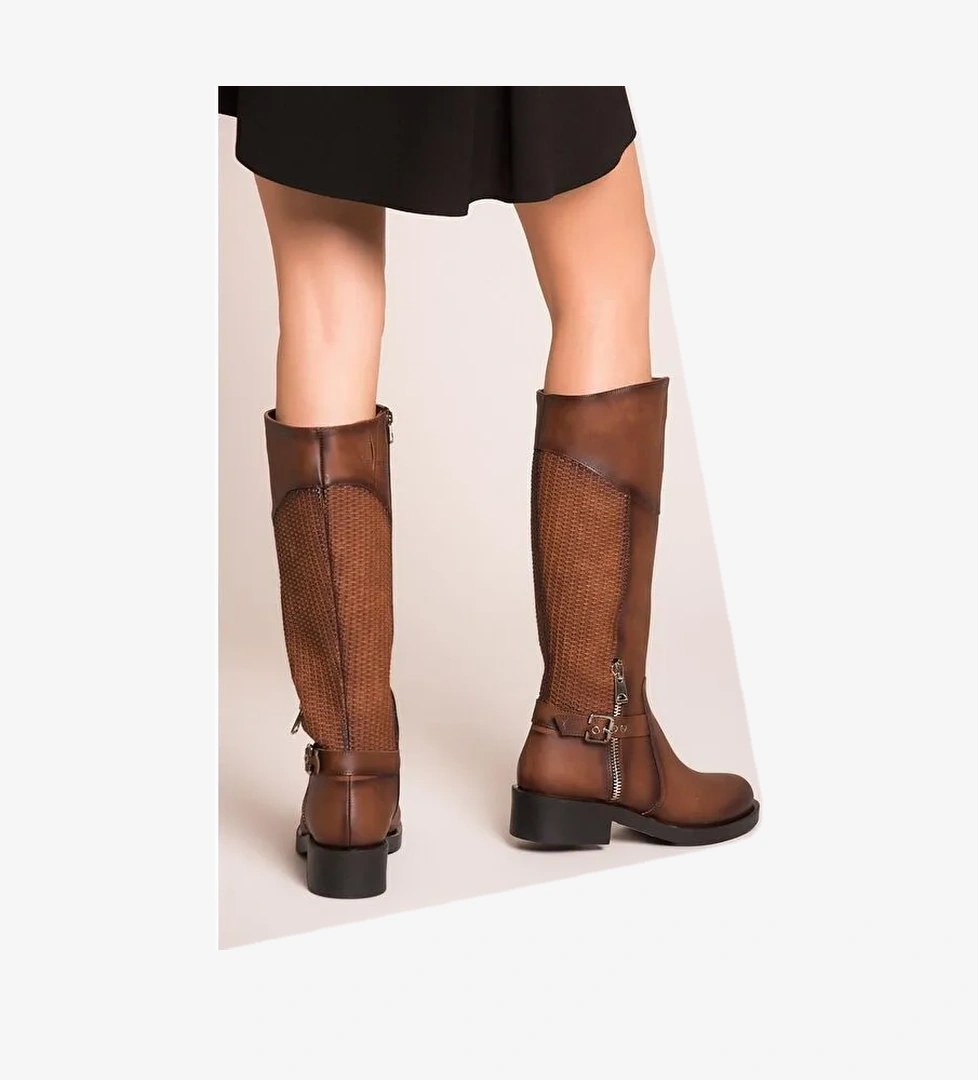 C674270109 Taba Kadın Çizme