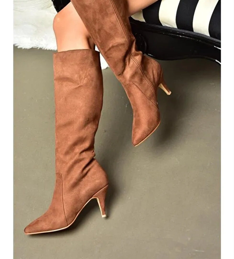 R3724530 Taba Kadın Çizme