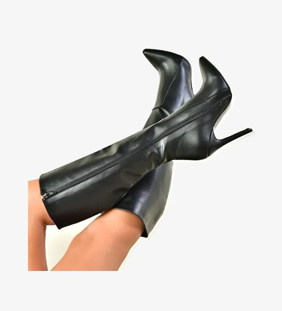 N3725301 Siyah Kadın Çizme