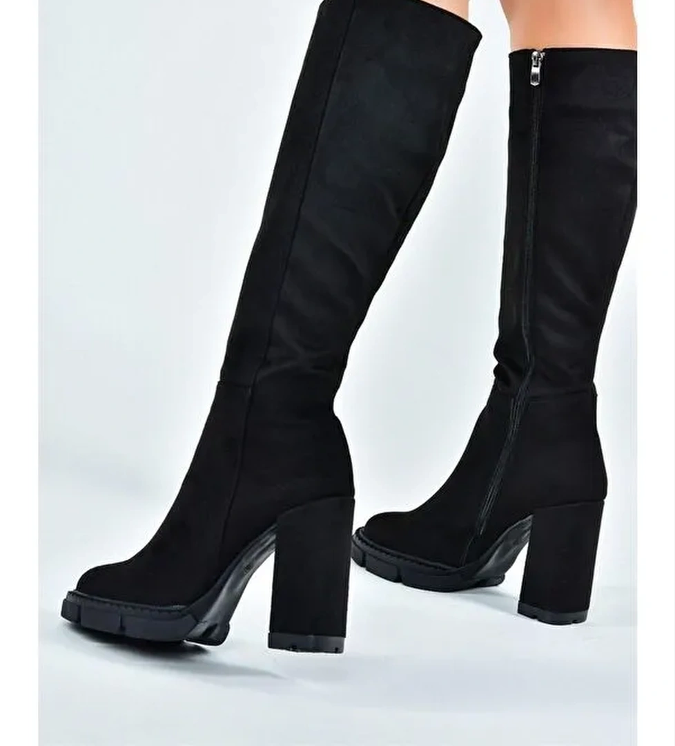 L2827701 Siyah Kadın Çizme - Görsel 1