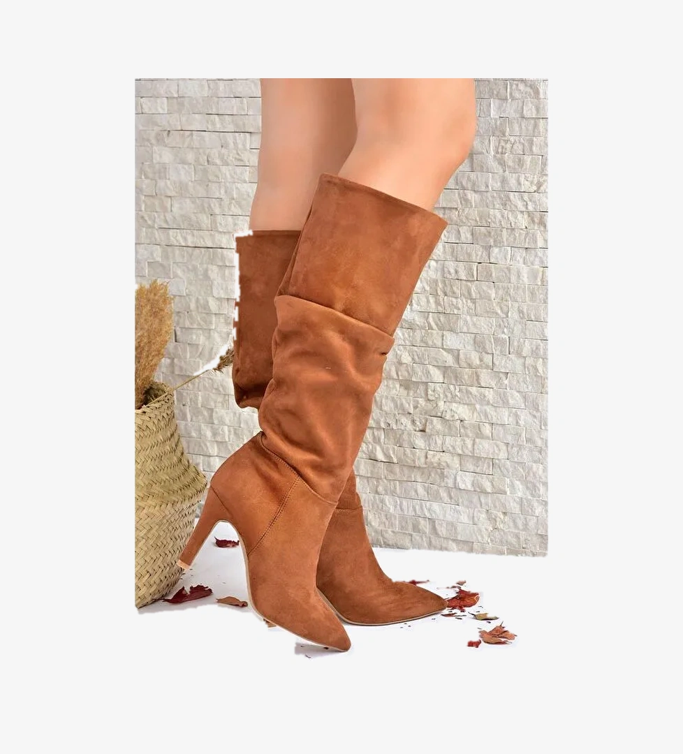 L4048680 Taba Kadın Çizme