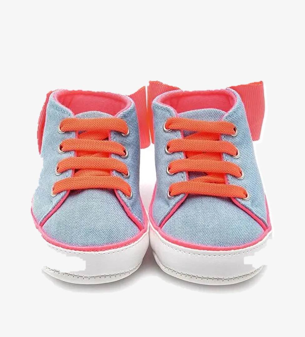 Fosforlu Kurdele Patik Pembe - Görsel 1