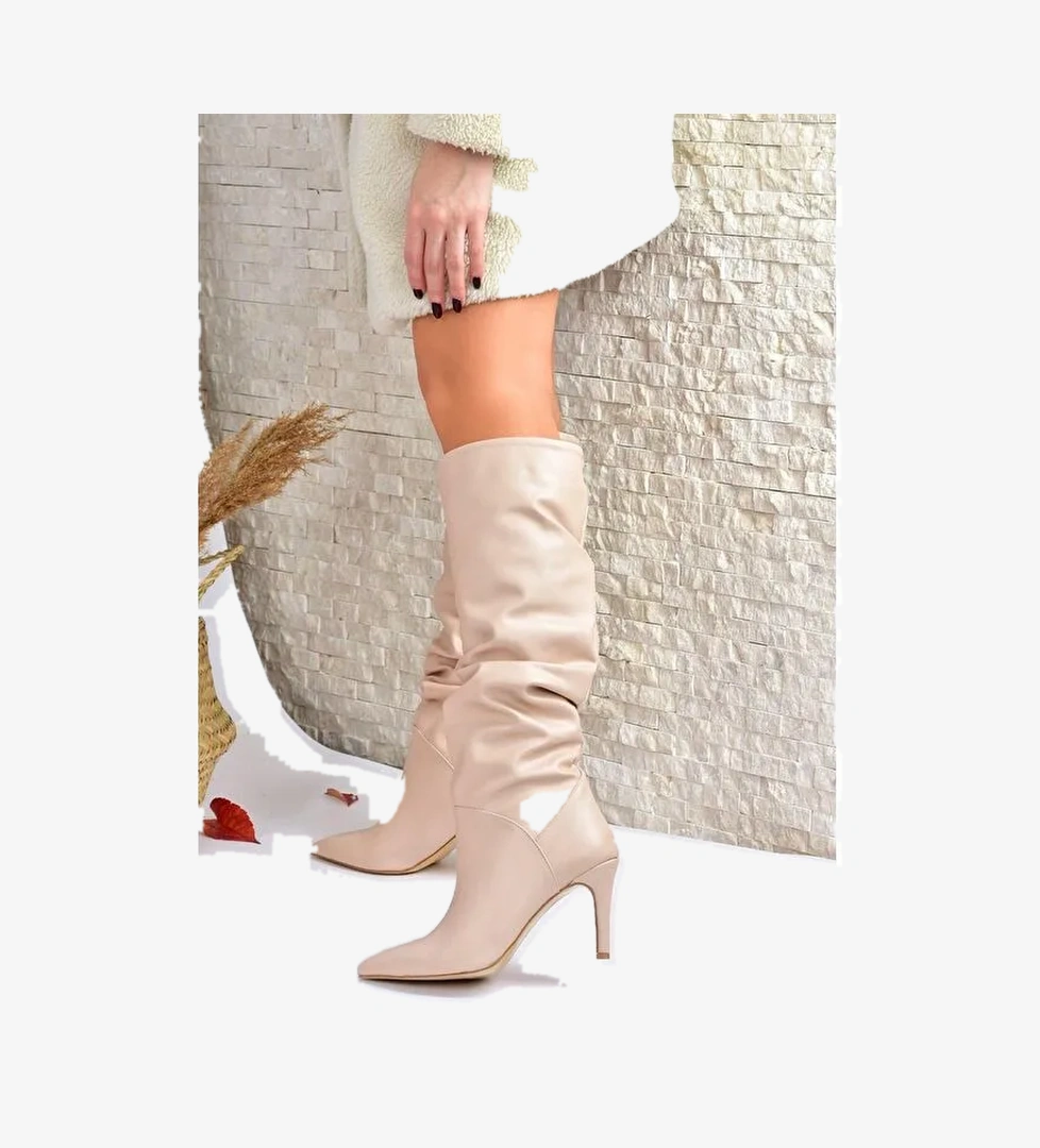 L5720096 Ten Kadın Çizme - Görsel 1