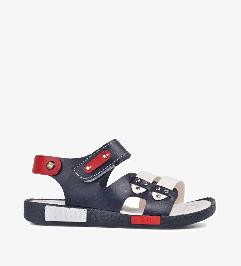 Ortopedik Cırtlı Erkek Çocuk Sandalet 210107 - Görsel 1