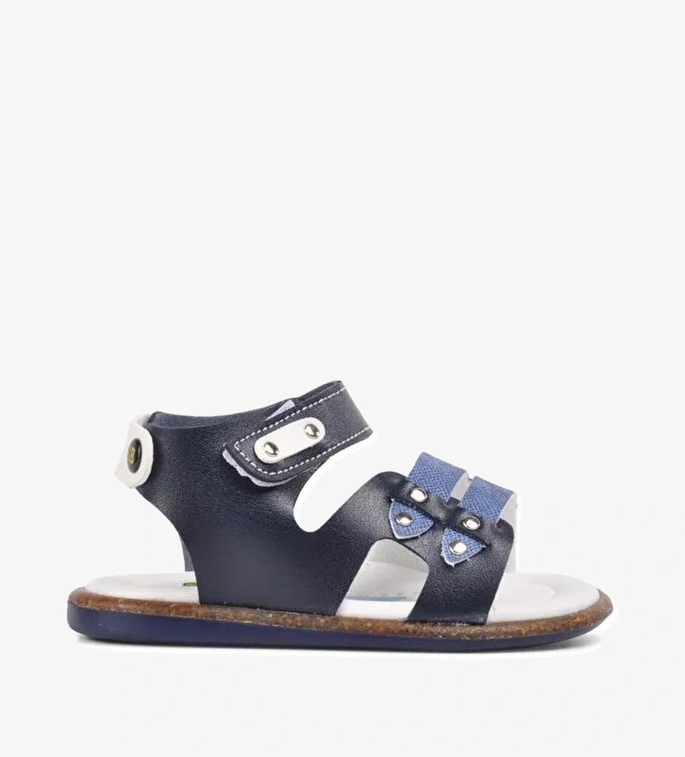 Ortopedik Cırtlı Erkek Çocuk Sandalet 210107