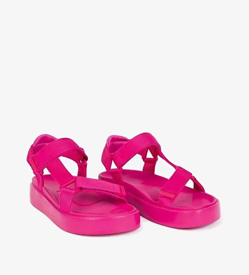 Cırt Cırtlı Günlük Kadın Sandalet