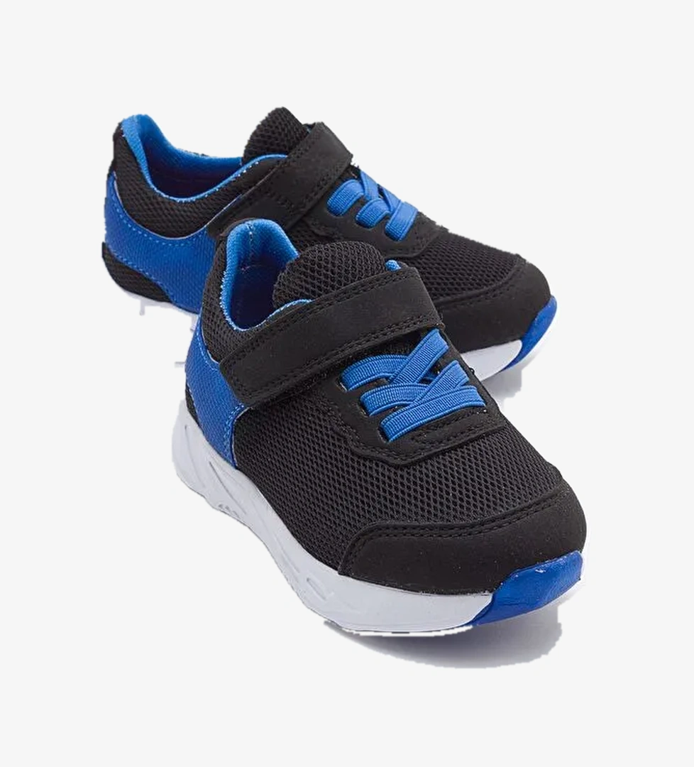 Erkek Çocuk Siyah Spor Ayakkabı - Görsel 1
