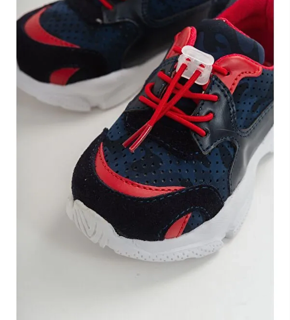 Erkek Çocuk Lacivert Ortopedik Destekli Spor Ayakkabı - Görsel 1