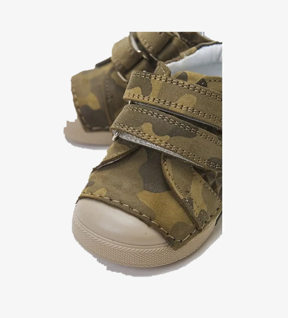 Erkek Çocuk Kum Hakiki Deri İlk Adım Günlük Ayakkabı