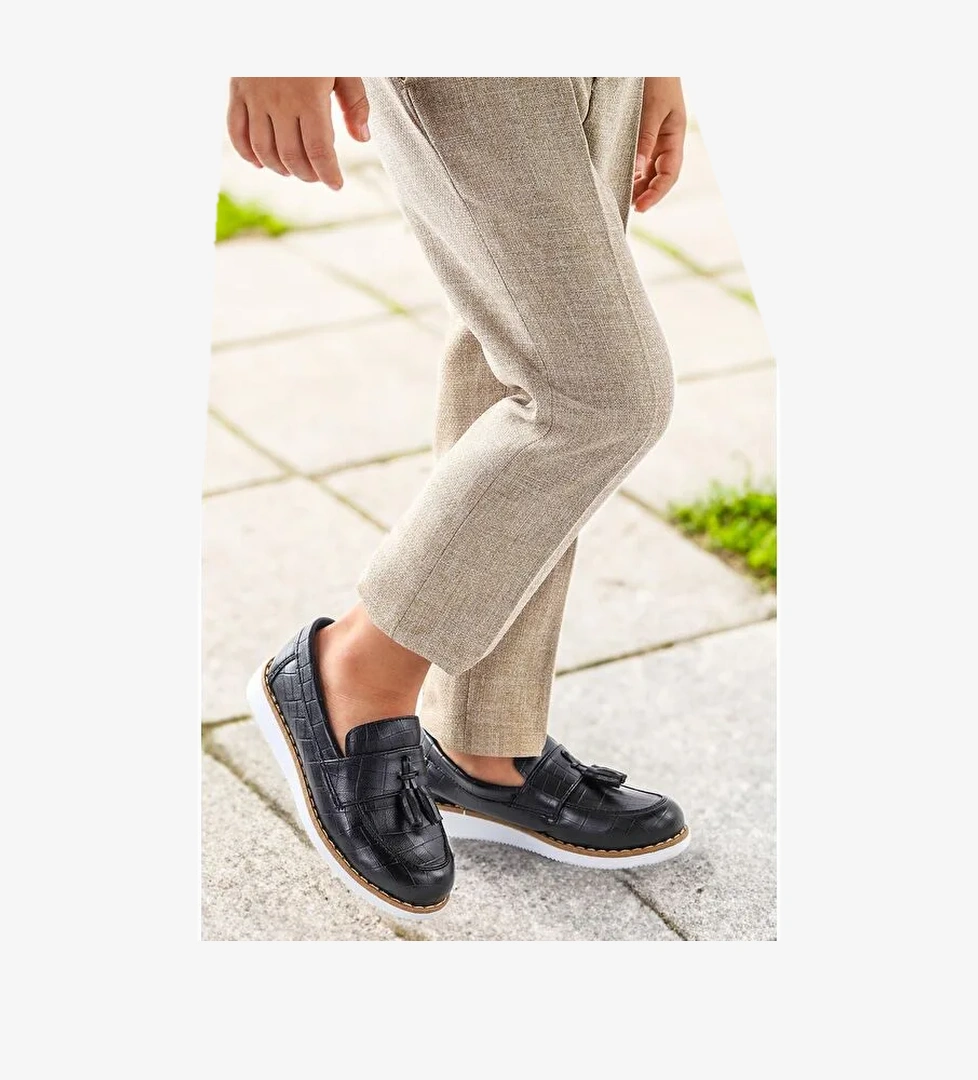 Cision Vakko Papyonlu Erkek Çocuk Okul Sünnet Ayakkabısı - Görsel 1