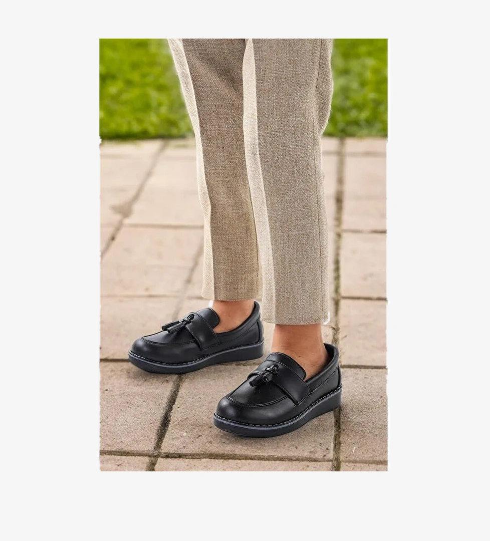 Cision Cilt Papyonlu Erkek Çocuk Okul Sünnet Ayakkabısı