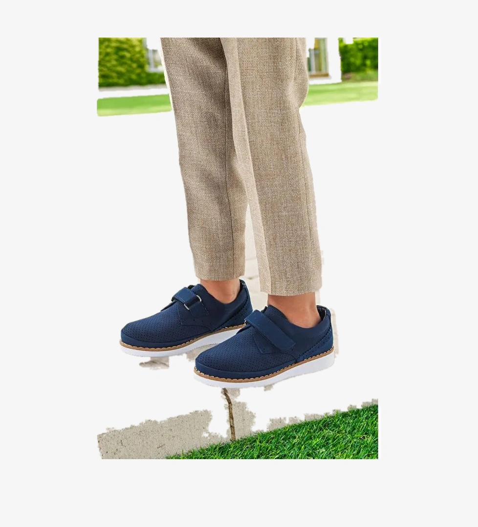 Circum Nubuk Cırtlı Erkek Çocuk Okul Sünnet Ayakkabısı - Görsel 1