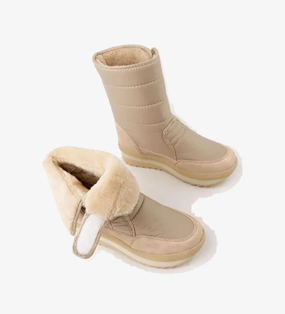 Bunny Çocuk İçi Kürklü Cırtlı Yağmur Ve Kar Botu - Görsel 1