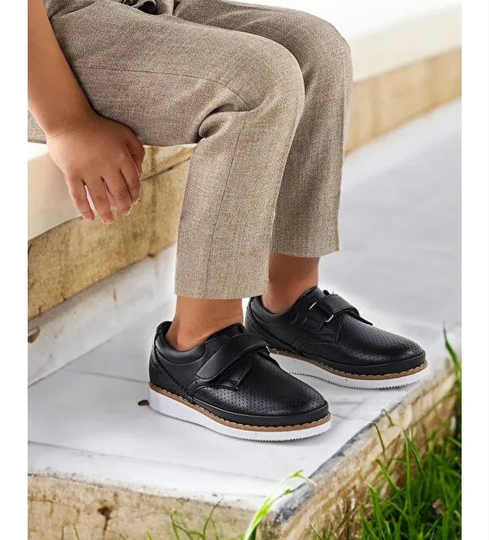 Cırtlı Erkek Bebek Sünnet Ayakkabısı 100 Cilt - Görsel 1