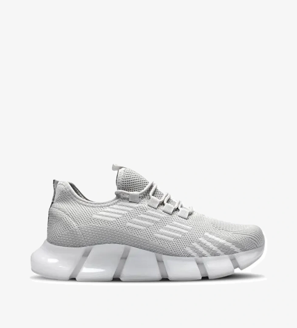 ZANDER Sneaker Erkek Ayakkabı Gri / Beyaz - Görsel 1