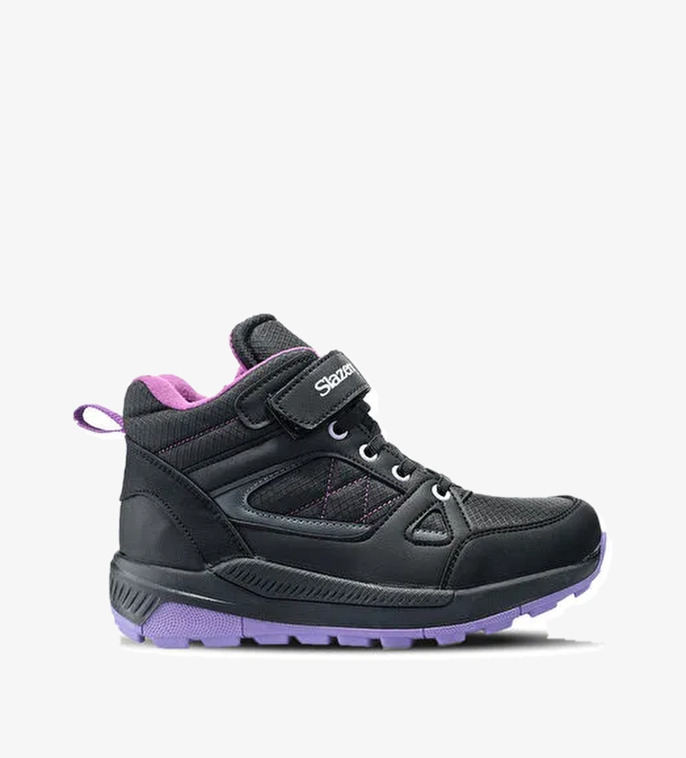 KESHA Unisex Çocuk Bot Siyah / Mor