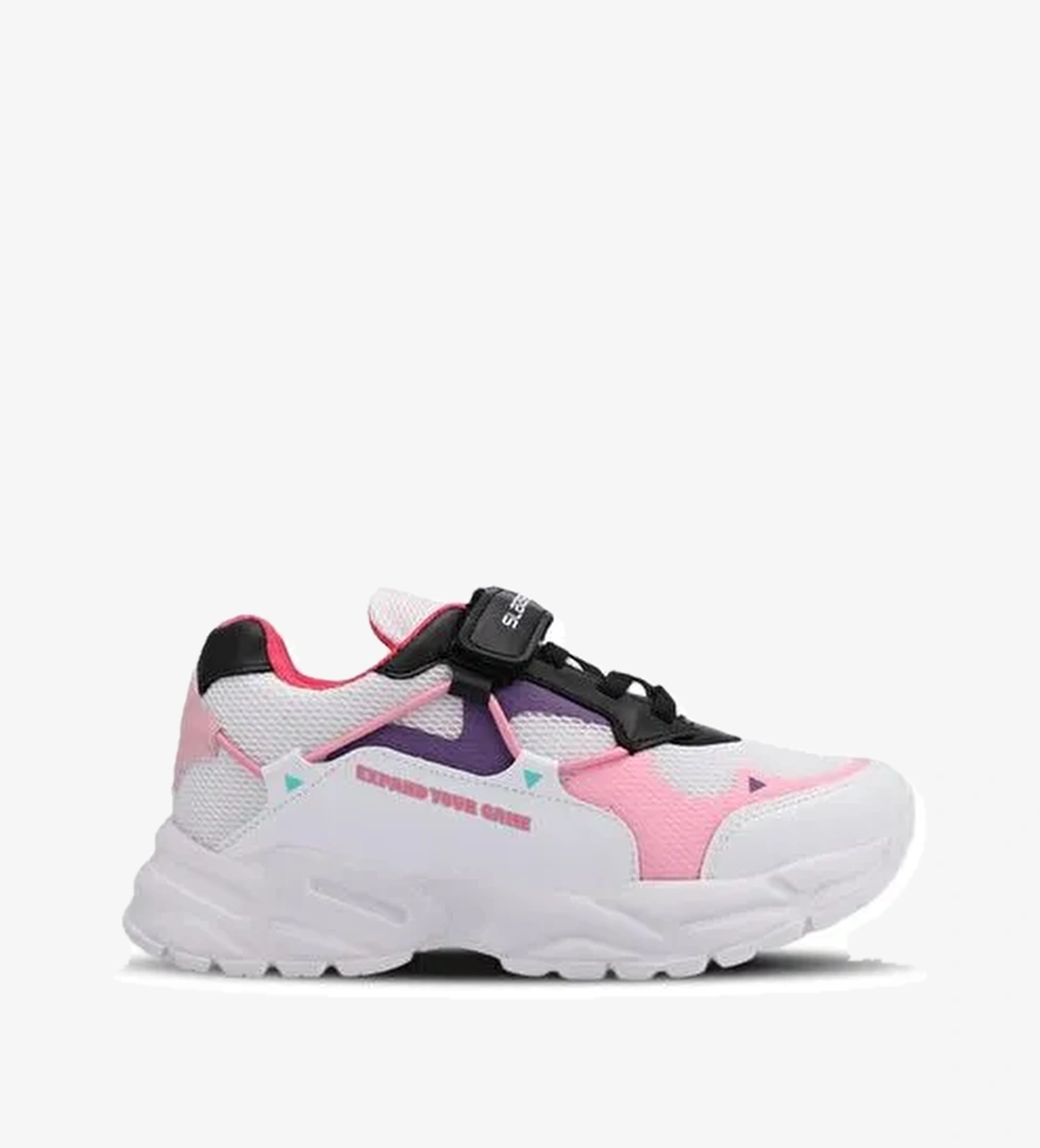 KEKOA IN Kız Çocuk Sneaker Ayakkabı Beyaz / Pembe - Görsel 1