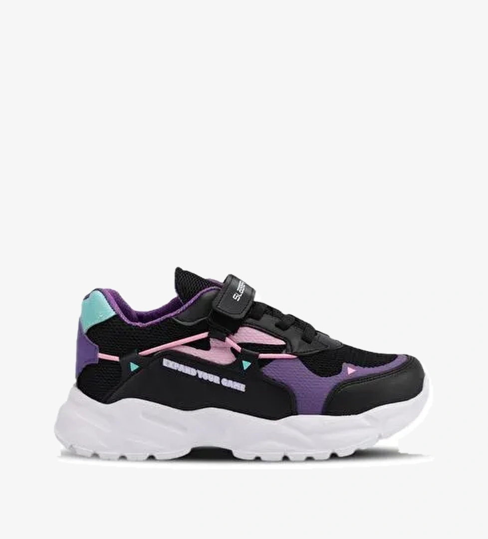 Slazenger Kekoa In Kız Çocuk Sneaker Ayakkabı Siyah Beyaz / model görseli