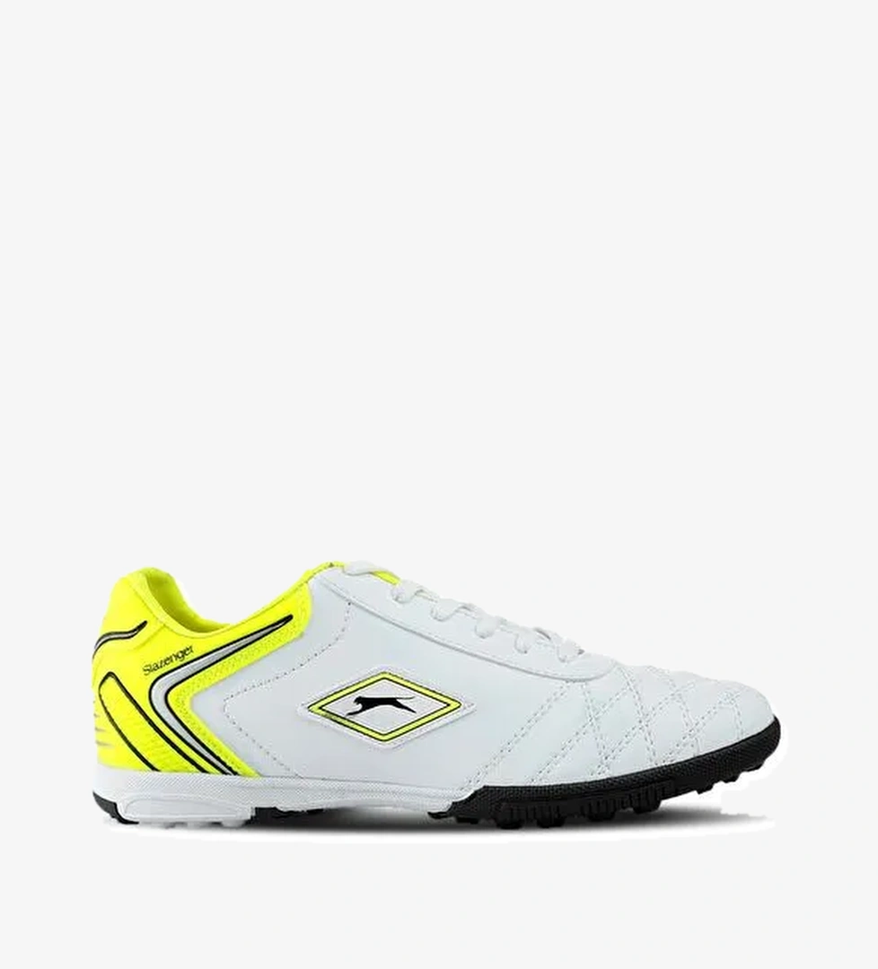 HUGO HS Futbol Erkek Çocuk Halı Saha Ayakkabı Beyaz / Sarı