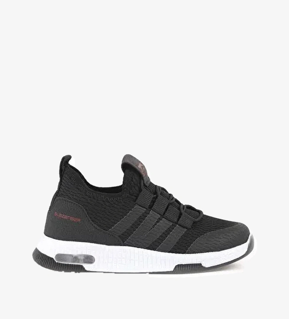 EBBA I Erkek Çocuk Siyah / Kırmızı Sneaker