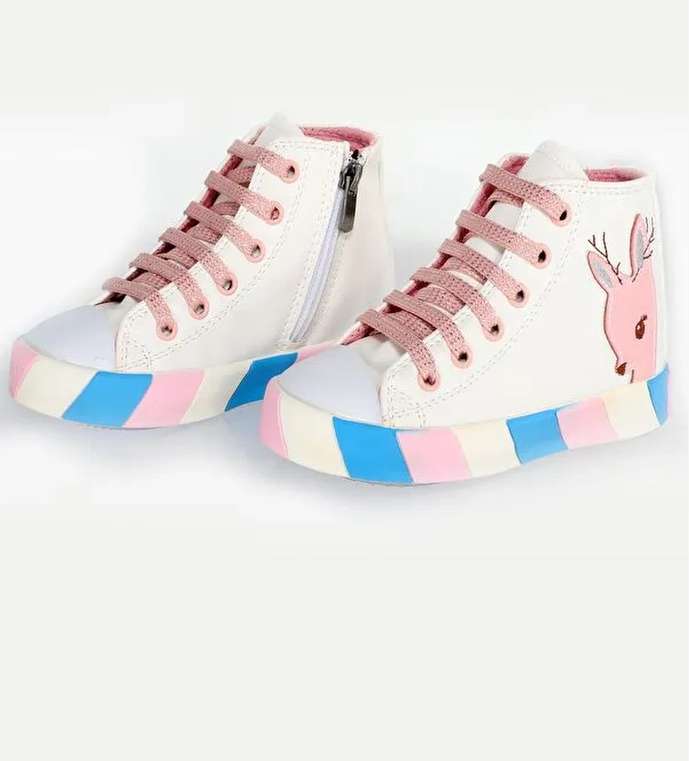 Casabony Ceylan Beyaz Ortopedik Destekli Kız Çocuk Sneakers model görseli