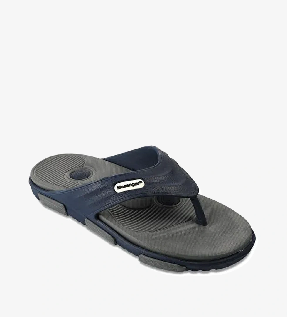 OPAL Erkek Çocuk Terlik Lacivert / Gri - Görsel 1