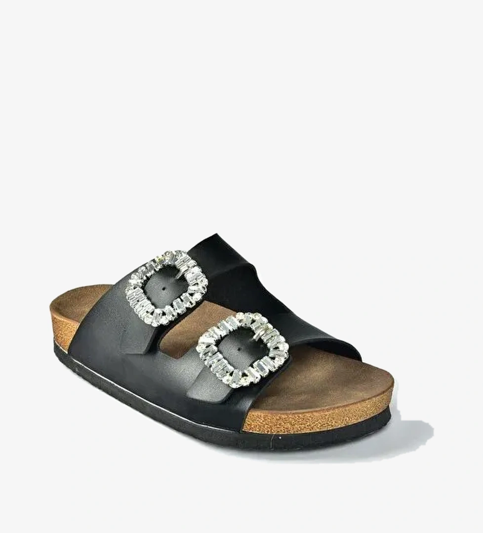 K777604809 Siyah Kadın Terlik