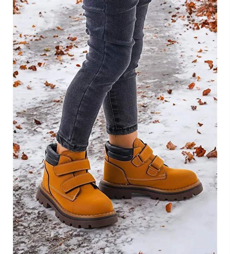 Cırtlı Erkek Çocuk Bot Ayakkabı Arz 3340