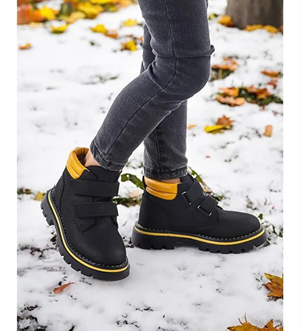 Cırtlı Erkek Çocuk Bot Ayakkabı Arz 3340