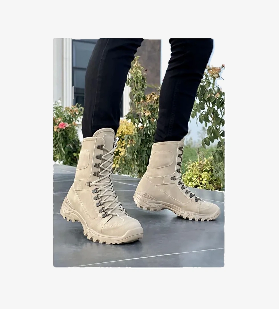 Josev Unisex Askeri Postal Bot - Görsel 1