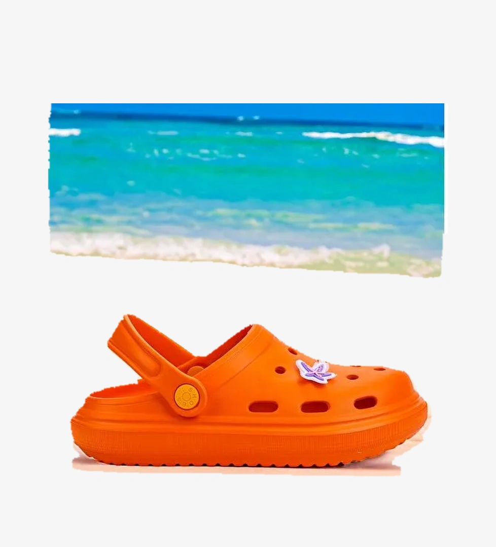 Eva Plaj Havuz Okul Kreş Kız Çocuk Terlik Twg 755 - Görsel 1