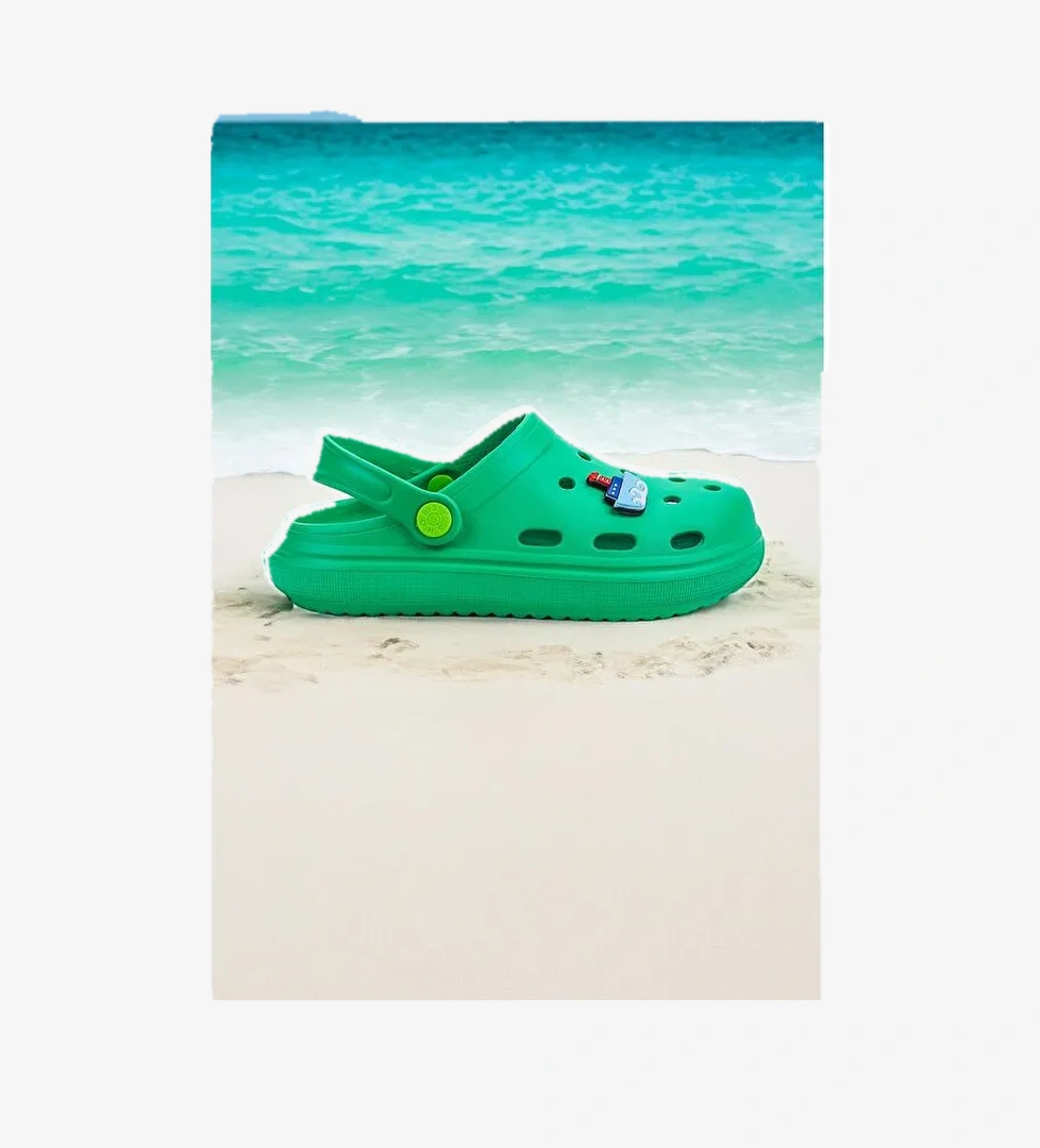 Eva Plaj Havuz Okul Kreş Kız Çocuk Terlik Twg 755 - Görsel 1