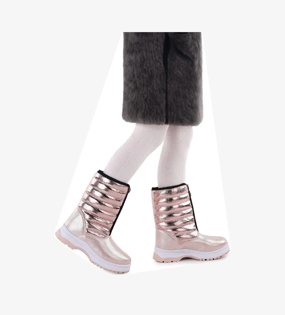 Vakko Fermuarlı Kız Çocuk Kar Botu Arz 2732 - Görsel 1