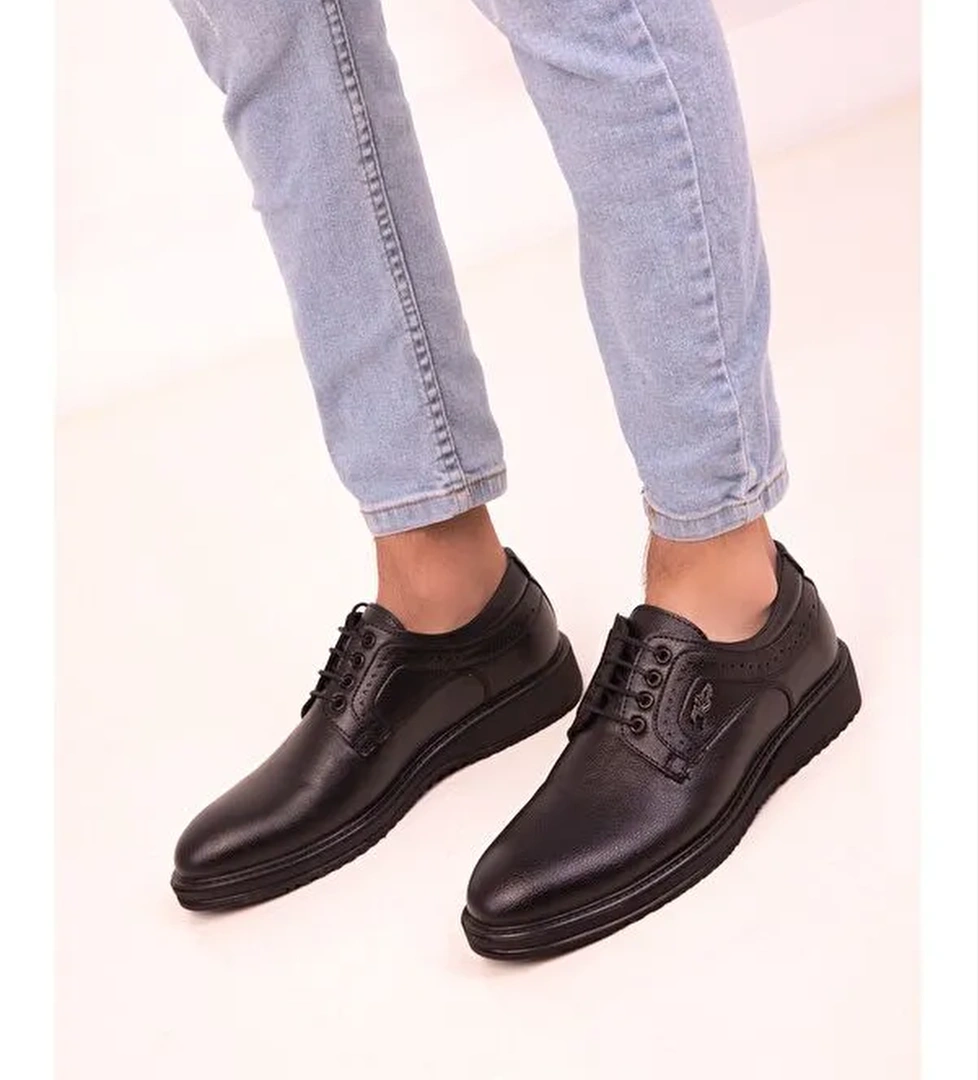 Soho Exclusive Deri Görünümlü Erkek Oxford Ayakkabı model görseli