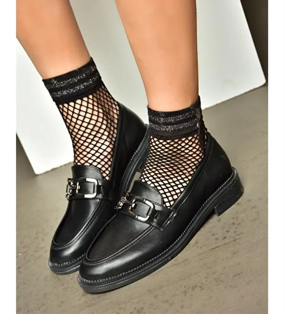 R8206902 Siyah Günlük Kadın Ayakkabı - Görsel 1