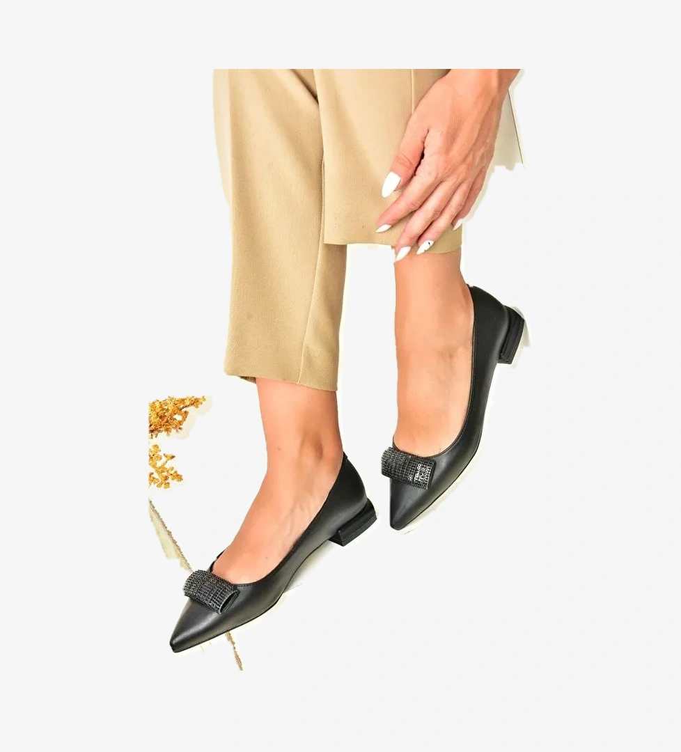 N8200215 Siyah Günlük Kadın Ayakkabı - Görsel 1