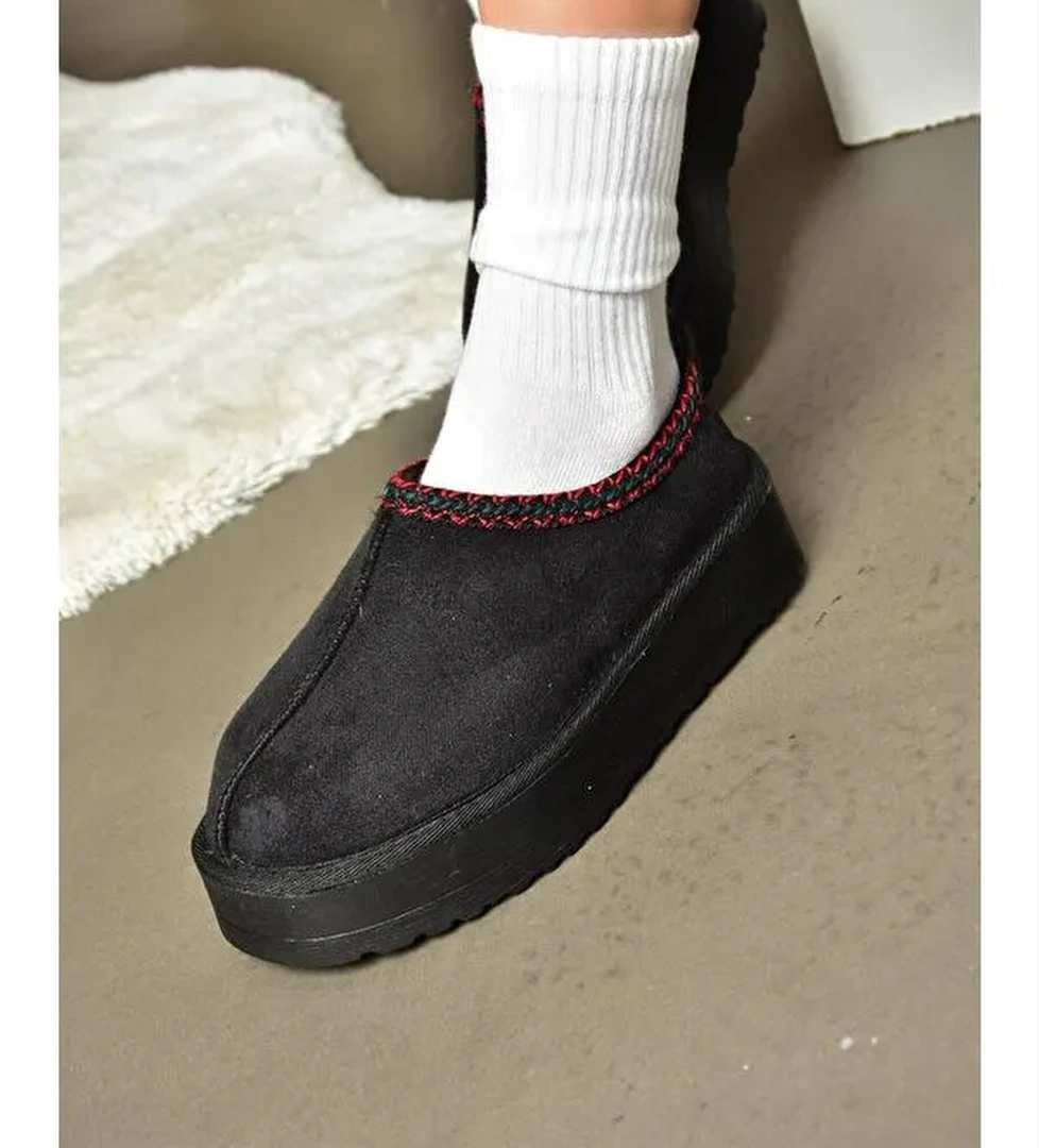 R6120473 Siyah Kadın Terlik