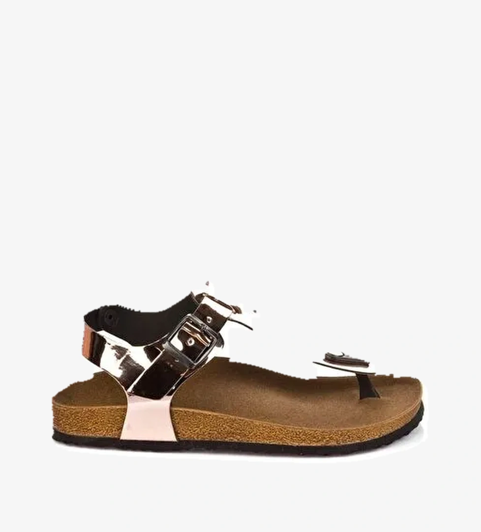 B777805034 Bronz Kadın Sandalet - Görsel 1