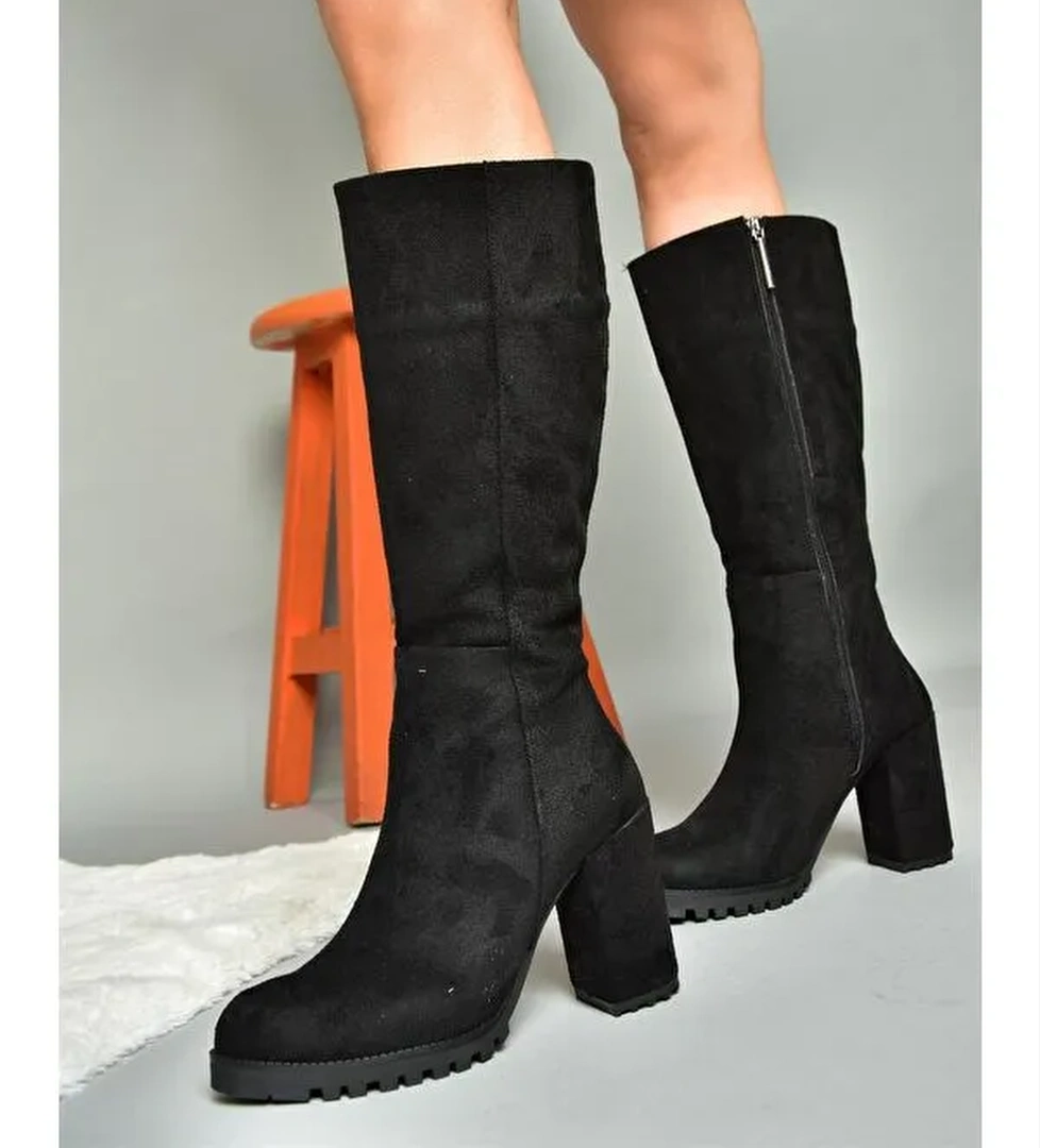 R5189114 Siyah Kadın Çizme - Görsel 1