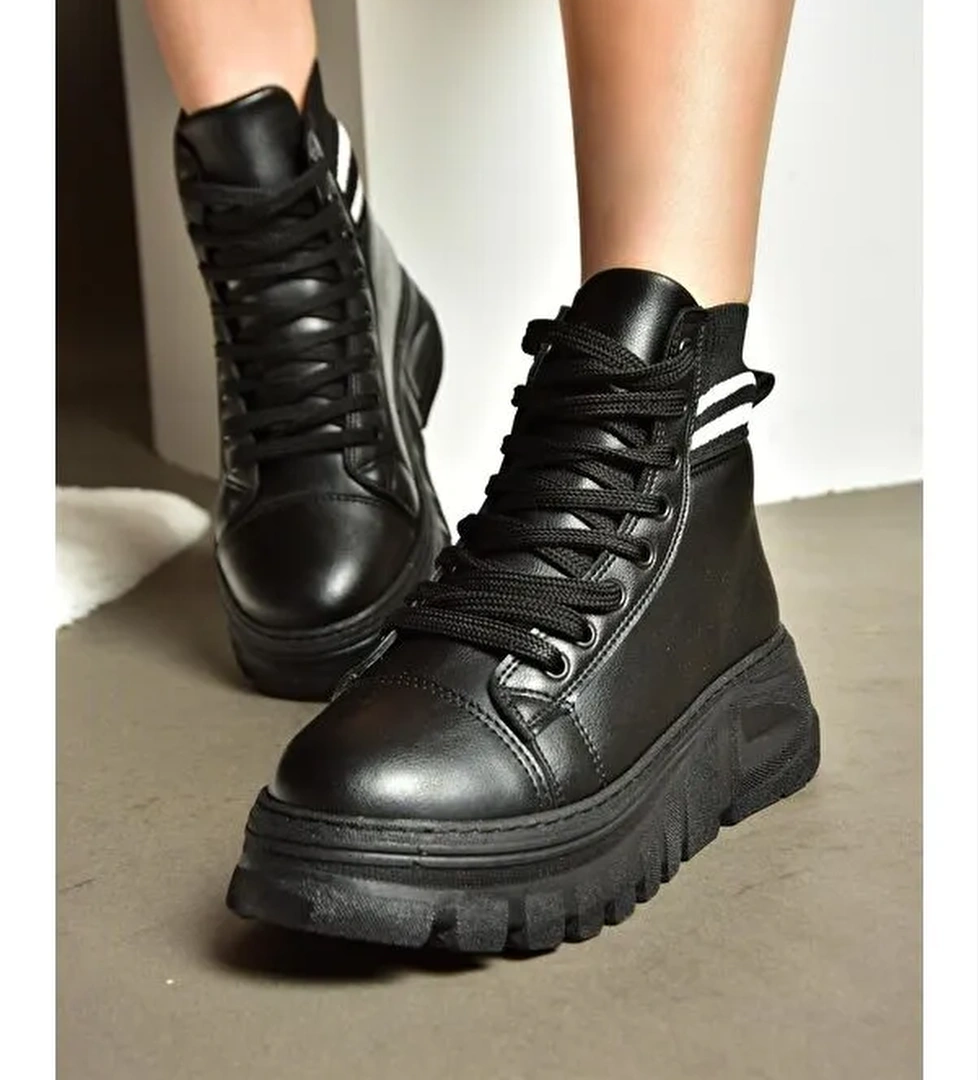 R2506600 Siyah Kadın Bot - Görsel 1