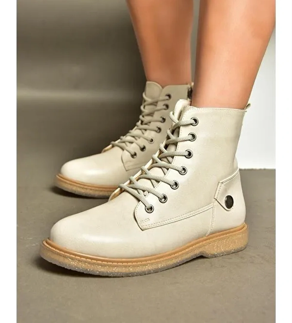 R3748216 Bej Kadın Bot - Görsel 1