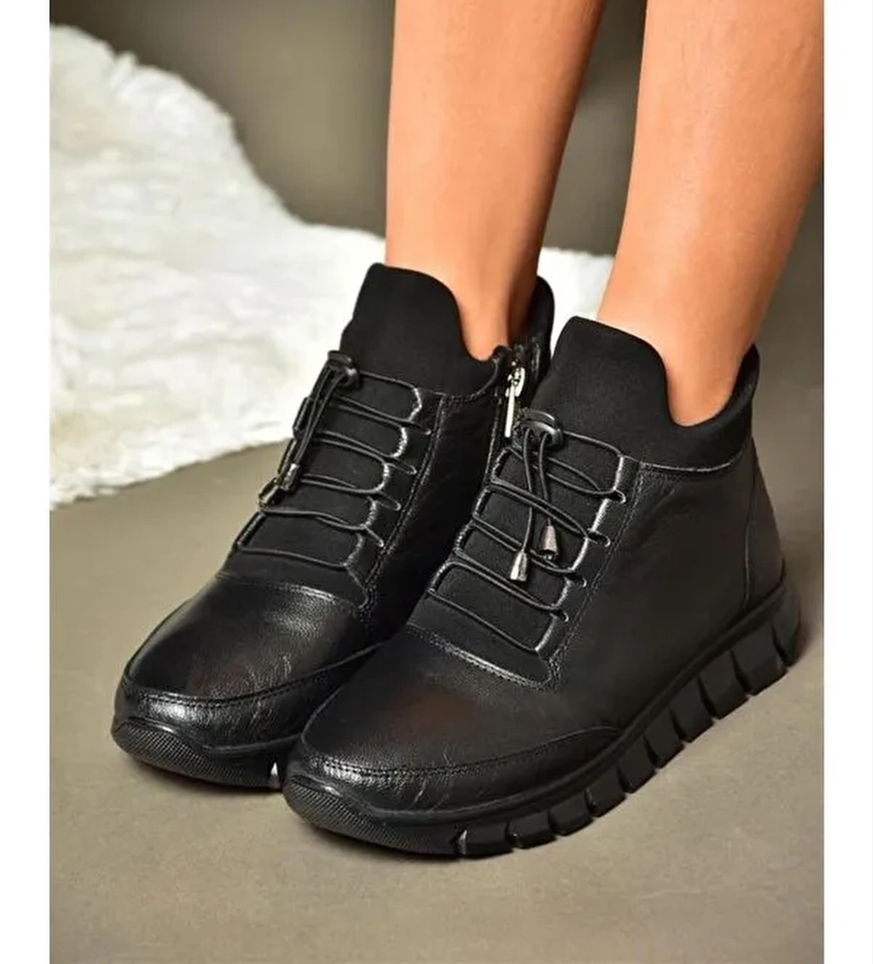 Fox Shoes R5553010 Siyah Kadın Bot model görseli