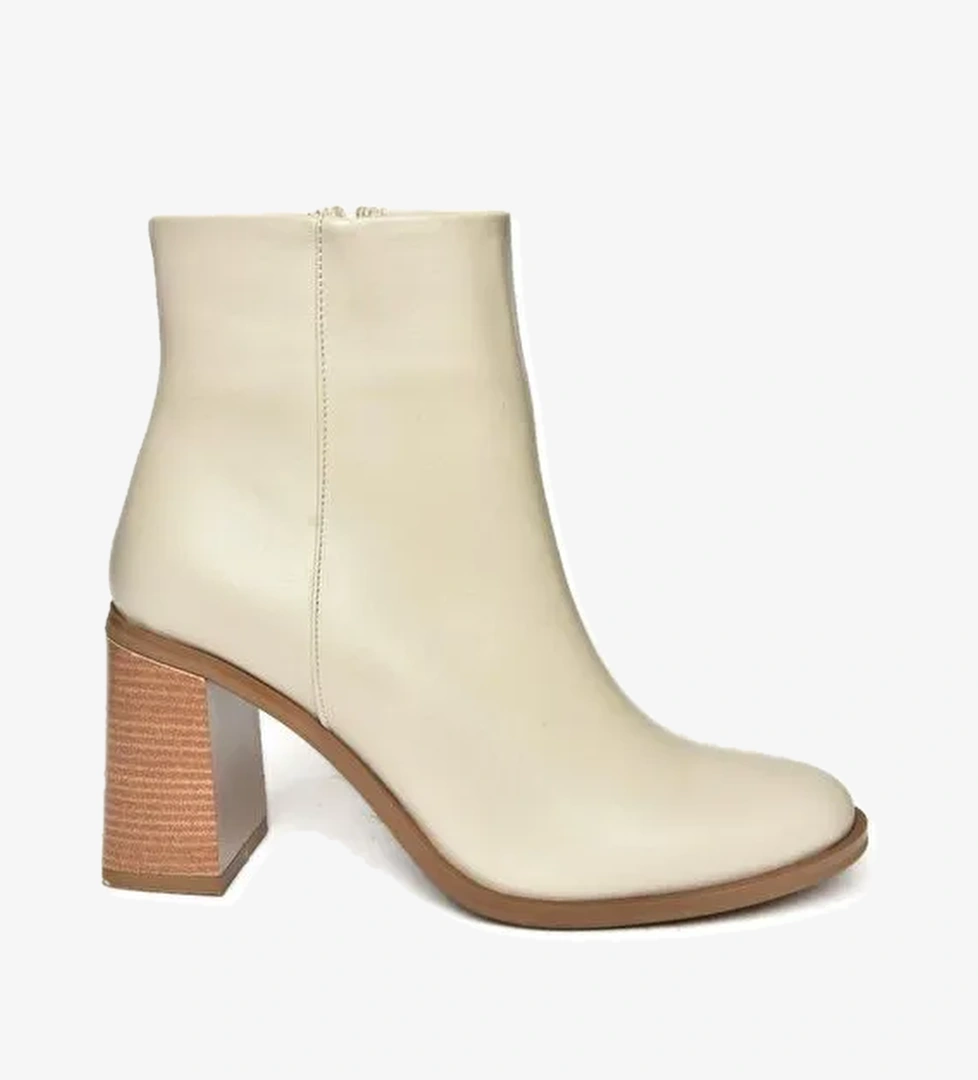 Fox Shoes R5181013 Bej Kadın Bot model görseli