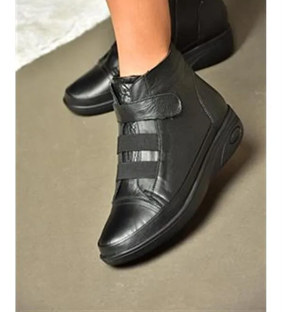 R5550011 Siyah Kadın Bot - Görsel 1